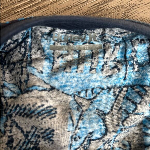Hurley Blue Graphic T-Shirt - Picture 3 of 4